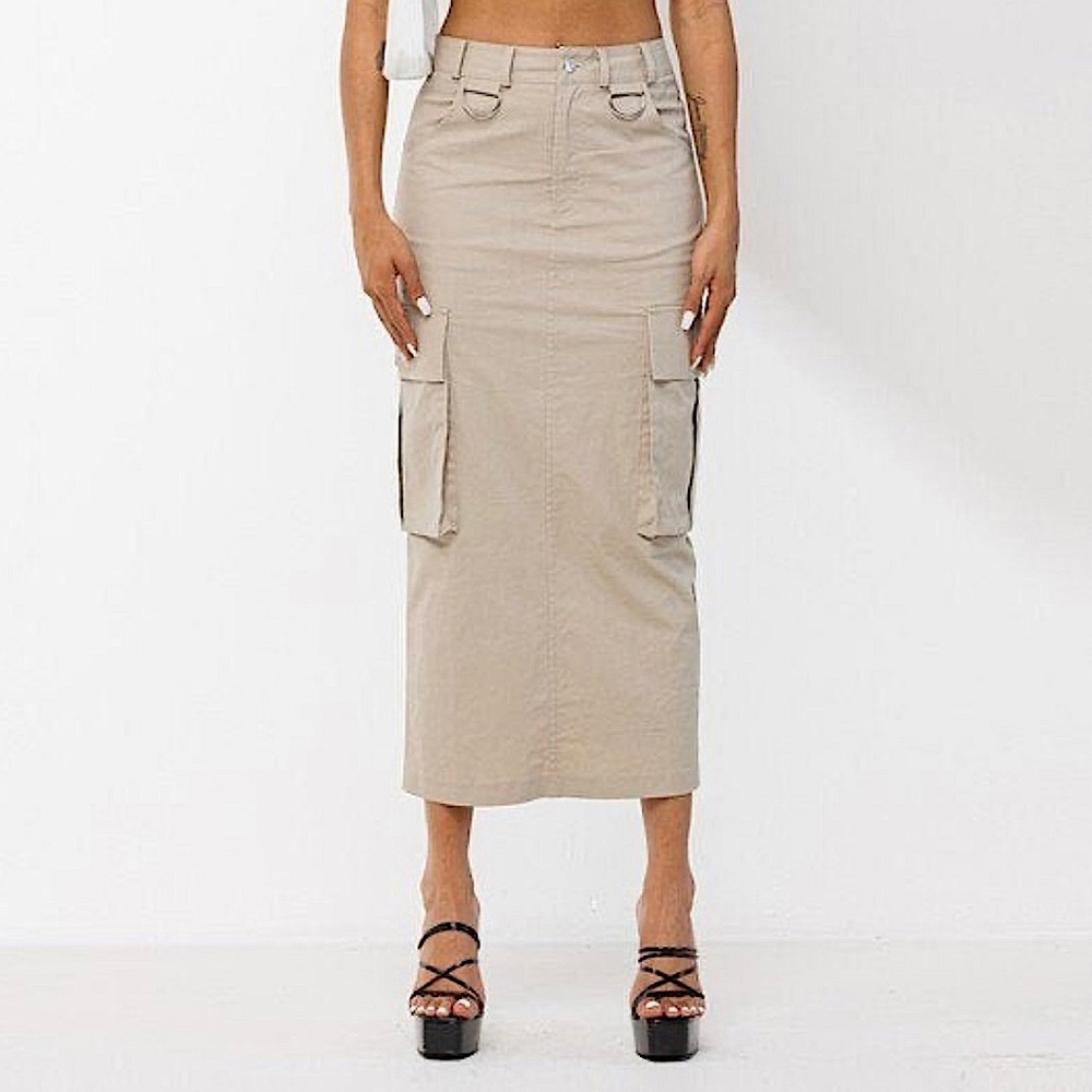 Y2K dickies inspired skirt with pockets details